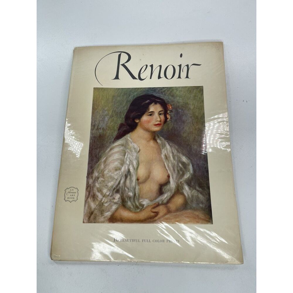 Renoir Art 1841 1919 Book An Abrams Treasure Art Gallery of Portraits